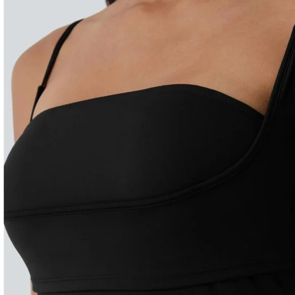 HALARA Elegant Black Maxi Dress - Picture 4 of 4